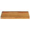 vidaXL Dessus de table &agrave; bord vivant 50x40x2,5 cm bois massif manguier