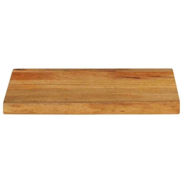 vidaXL Dessus de table &agrave; bord vivant 50x40x2,5 cm bois massif manguier