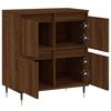vidaXL Buffet Ch&ecirc;ne marron 60x35x70 cm Bois d'ing&eacute;nierie