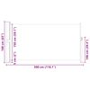 vidaXL Auvent lat&eacute;ral r&eacute;tractable de patio 160 x 300 cm Gris