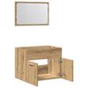 vidaXL Ensemble de meubles salle de bain 2 pcs bois d'ingénierie