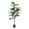 Emerald Ficus lyrata artificiel 120 cm
