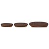 vidaXL Tabouret &agrave; Plantes 3 pcs Marron Bois d'Acajou