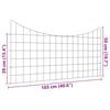 vidaXL Ensemble de cl&ocirc;ture de jardin 5 pcs Vert 100 x 50 cm Acier