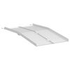 vidaXL Rampe pour fauteuil roulant 270 kg Argent&eacute; 270 kg Aluminium