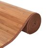 vidaXL Tapis rectangulaire naturel 70x300 cm bambou