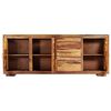 vidaXL Buffet 200x40x80 cm Bois de Sesham solide