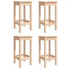 vidaXL Ensemble de bar de jardin 5 pcs bois de pin massif
