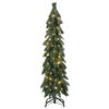 vidaXL Arbre de No&euml;l artificiel pr&eacute;-&eacute;clair&eacute; avec 60 LED 120 cm