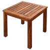 vidaXL Chaises longues lot de 2 et table Bois d'acacia et textil&egrave;ne