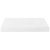 vidaXL &Eacute;tag&egrave;re murale flottante Blanc brillant 40x23x3,8 cm MDF