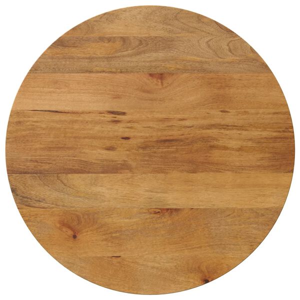 vidaXL Dessus de table &Oslash; 70x3,8 cm rond bois de manguier massif