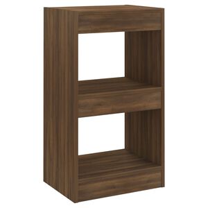 vidaXL Biblioth&egrave;que/S&eacute;parateur de pi&egrave;ce Ch&ecirc;ne Marron 40x30x72 cm