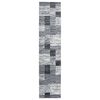 vidaXL Tapis BCF Gris 80x350 cm