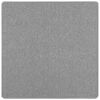 vidaXL Tapis Couloir Gris clair 100 x 100 cm 100% Polypropyl&egrave;ne