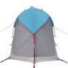 vidaXL Tente de camping &agrave; d&ocirc;me 1 personne bleu imperm&eacute;able