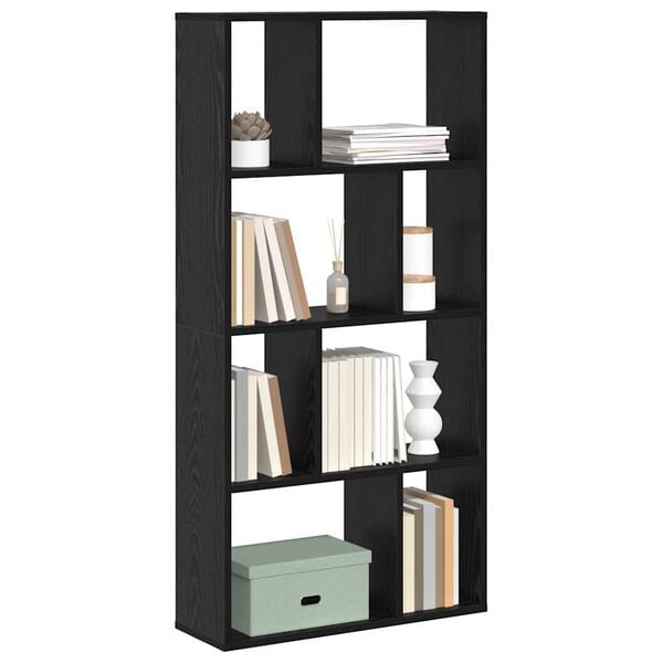 vidaXL Bibliothèque Chêne noir 70 x 20 x 102.5 cm Bois d'ingénierie