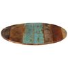 vidaXL Dessus de table rond 60 cm 15-16 mm Bois de récupération