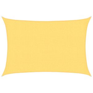 vidaXL Voile d'ombrage 160 g/m&sup2; Beige 2,5x4 m PEHD