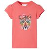 T-shirt pour enfants corail 92