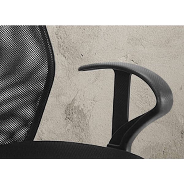 Rousseau Chaise de bureau Job Polyester Noir