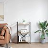 vidaXL &Eacute;tag&egrave;re Ch&ecirc;ne Sonoma 56 x 34 x 96 cm Bois d'ing&eacute;nierie