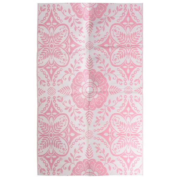 vidaXL Tapis d'ext&eacute;rieur ARAKIL rose 160x230 cm PP