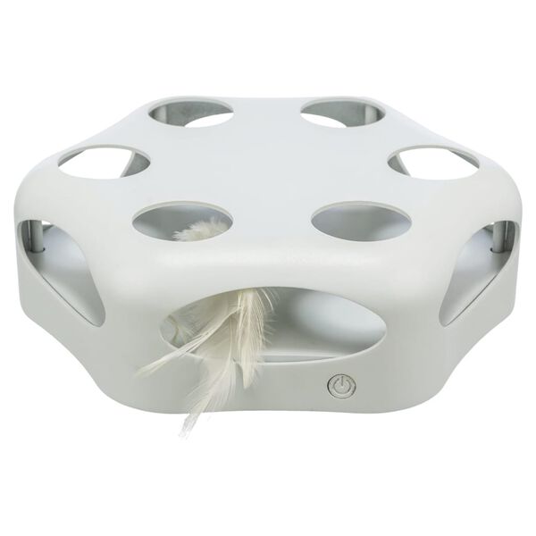 TRIXIE Plume tournante Gris