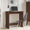 vidaXL Bureau chêne marron 80x40x75 cm bois d'ingénierie