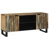 vidaXL Unites TV 105 x 33 x 46 cm Marron Bois d'ing&eacute;nierie