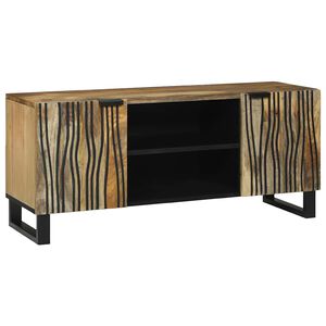 vidaXL Unites TV 105 x 33 x 46 cm Marron Bois d'ing&eacute;nierie