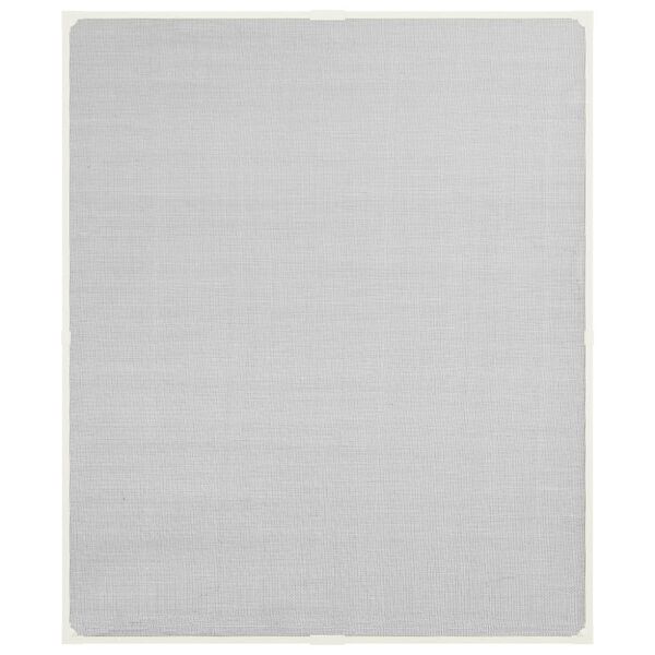 vidaXL Moustiquaire magnétique fenêtre Blanc 100x120 cm Fibre de verre