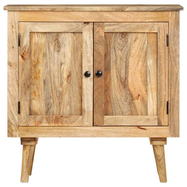 vidaXL Buffet 75 x 35 x 75 cm Bois de manguier massif