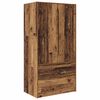 vidaXL Armoire Bois ancien 79,5 x 49 x 156 cm Bois d&rsquo;ing&eacute;nierie