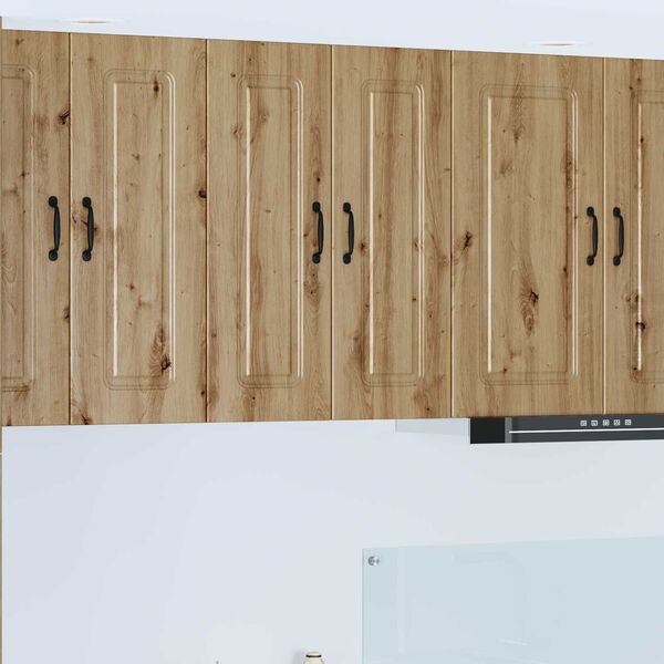 vidaXL Armoire de cuisine Kalmar 2 pcs Ch&ecirc;ne artisanal 30 x 31 x 80 cm