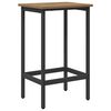 vidaXL Tabouret de bar Ch&ecirc;ne artisanal 40 x 32 x 64 cm