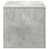 vidaXL Armoire de rangement 2 pcs Gris béton 103 x 41 x 40 cm