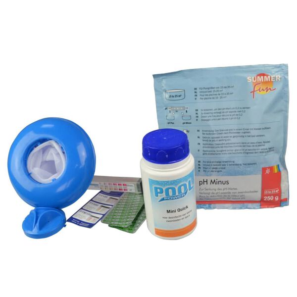 Summer Fun Ensemble d'entretien de piscine Chemie Mini