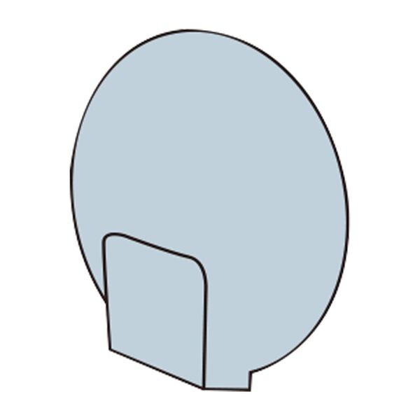 Kleine Wolke Support pour douche double rectangulaire Rocco Aluminium