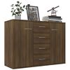 vidaXL Buffet Ch&ecirc;ne marron 88x30x65 cm Bois d'ing&eacute;nierie