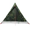 vidaXL Tente de camping 2 personnes camouflage imperméable