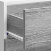vidaXL Meuble bas "Lyon" Gris Sonoma 40 x 46 x 81,5 cm Bois d'ingénierie