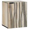 vidaXL Meuble de Lavabo de Salle de Bain Blanc 38 x 33 x 48 cm