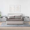 vidaXL Tables de chevet avec tiroir 2 pcs sonoma gris 51x31x47 cm
