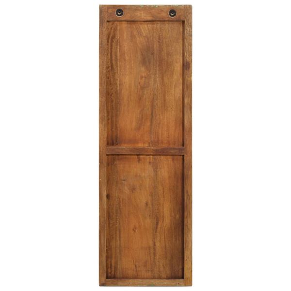 vidaXL Porte-manteau mural 2pcs 36x3x110cm Bois massif de récupération