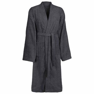 vidaXL Peignoir KINN Anthracite S Coton