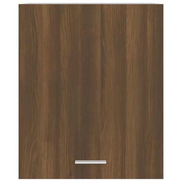 vidaXL Armoire suspendue "Lyon" Ch&ecirc;ne brun 50 x 31 x 60 cm Bois d'ing&eacute;nierie