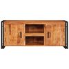 vidaXL Meuble TV Marron 120 x 33 x 50 cm Bois d'acacia massif