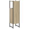 vidaXL Armoire de salle de bain ch&ecirc;ne sonoma 33x33x120,5 cm