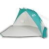vidaXL Tente de plage vert d'eau 268x223x125 cm 185T polyester